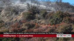 California prison program allows inmates to assist in firefighting efforts News Clip