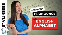 English Alphabet Pronunciation - Practical ABC Lesson Instructional Video