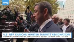 U.S. Rep. Duncan Hunter Submits His Resignation News Clip
