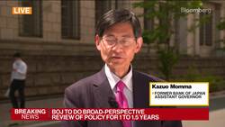 Former BOJ Assistant Governor Momma on Policy Decision News Clip
