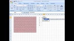 Using COUNTIF Function and Absolute Cell References in Excel Instructional Video