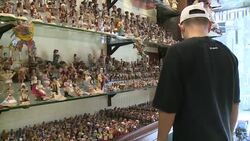 CLEAN : Naples' famed figurine makers protest lack of aid News Clip