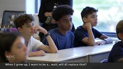 When I grow up, I want to be a ... wait, will AI replace that? News Clip