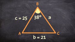 Law of sines Ambiguous case - Two Cases Instructional Video