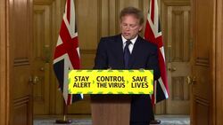 Grant Shapps and Dr Jenny Harries answer question from media at daily coronavirus press briefing News Clip
