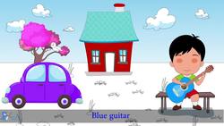 Colors Song | Blue Guitar Instructional Video
