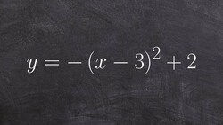 Learn how to use the parent graph to graph a quadratic with transformations Instructional Video