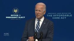 Biden says Trump's refusal to concede won't help his legacy News Clip
