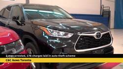 Charges laid in $2.18M Toronto auto theft fraud News Clip