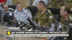 Israel Hamas War: IDF Warns Hamas of Combat 'Without Rest' if Hostages Not Released Soon | WION News Clip