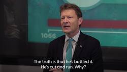 Tice claims Sunak ‘absolutely terrified’ of threat posed by Reform UK News Clip