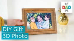 DIY Craft: 3D Photo Frame Instructional Video