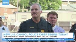 J. Thomas Manger Takes Command As New Capitol Police Chief News Clip