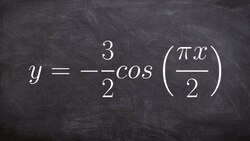 How to Determine the Amplitude and Period of a Graph Instructional Video