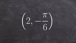 Learn to determine three different representations of a polar point Instructional Video