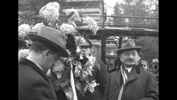 Wedding of former German Emperor Wilhelm II at his home Huis Doorn in Doorn, Netherlands News Clip