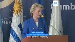 Von der Leyen clinches EU-Mercosur trade deal, in face of French opposition News Clip