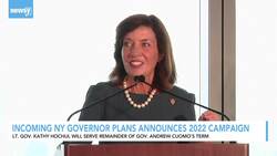 Hochul Says She'll Run For Governor After Finishing Cuomo's Term News Clip