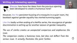 Writing a speech: openings and closings Instructional Video