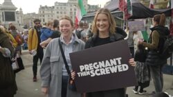 March of the Mummies: Parents who say they are forced out of work by extortionate childcare costs take to the street News Clip