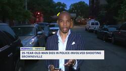 Man shot and killed by police in Brownsville after allegedly charging at officers with a knife News Clip