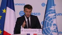 Macron addresses UNESCO on child rights anniversary Instructional Video