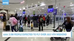 AAA: 3.5M People Expected To Fly Over July 4 Weekend News Clip
