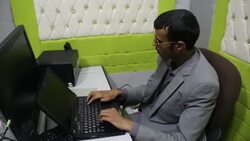 CLEAN : Blind Yemeni Anchor: SanaaI was born with a mic News Clip