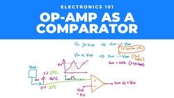 Learn how to use the Op-Amp as a Comparator! Op Amp Circuit Design. Comparator Concepts. Instructional Video