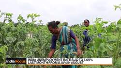 India Jobless Rate Declines to 1-Year Low News Clip