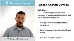 Marketing - Channel Conflict Instructional Video