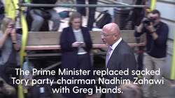 Sunak carries out Whitehall shake-up as he reshuffles ministers News Clip