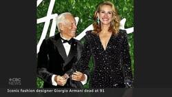 Giorgio Armani, global fashion industry icon, dead at 91 News Clip