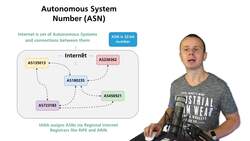 World of Computer Networking Your CCNA start - Autonomous System Number (ASN) Instructional Video