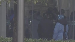 Ambulances transport the sick after coronovirus outbreak News Clip