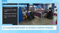 U.S. Vaccinations Ramp Up As Delta Variant Spreads News Clip
