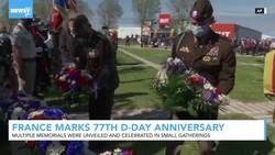 France Commemorates 77th Anniversary Of D-Day News Clip