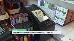 Powerball jackpot hits $815 million ahead of tonight’s drawing News Clip