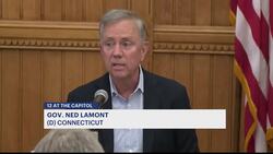 Gov. Lamont’s pandemic press conferences return with a new topic – Trump’s cuts News Clip