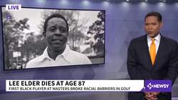 Lee Elder, 1st Black Golfer To Play In Masters, Dies At Age 87 News Clip
