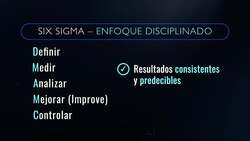 Introducción a LEAN SIX SIGMA Instructional Video