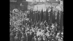 Soviet military parade in Red Square News Clip