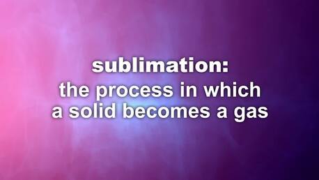 Sublimation