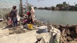 CLEAN : Pakistan floods wash away a family's marriage hopes News Clip
