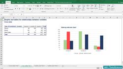 Statistics for Data Science and Business Analysis - Cross Tables and Scatter Plots Instructional Video
