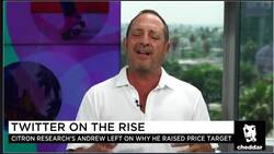Short-Seller Andrew Left Raises Price Target on Twitter, Thinks Privacy Scandal 'Has Quelled' News Clip