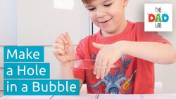 How to Poke a Soap Bubble Without Bursting It Instructional Video