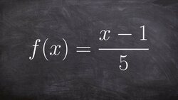 How to find the inverse of a rational function Instructional Video