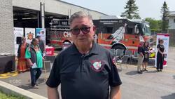 Kahnawà:ke Fire Brigade gives out smoke detectors to educate community on fire prevention News Clip