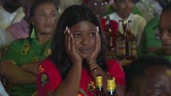 CLEAN : Football/AFCON: Disappointed Cameroon fans react after defeat in semis News Clip